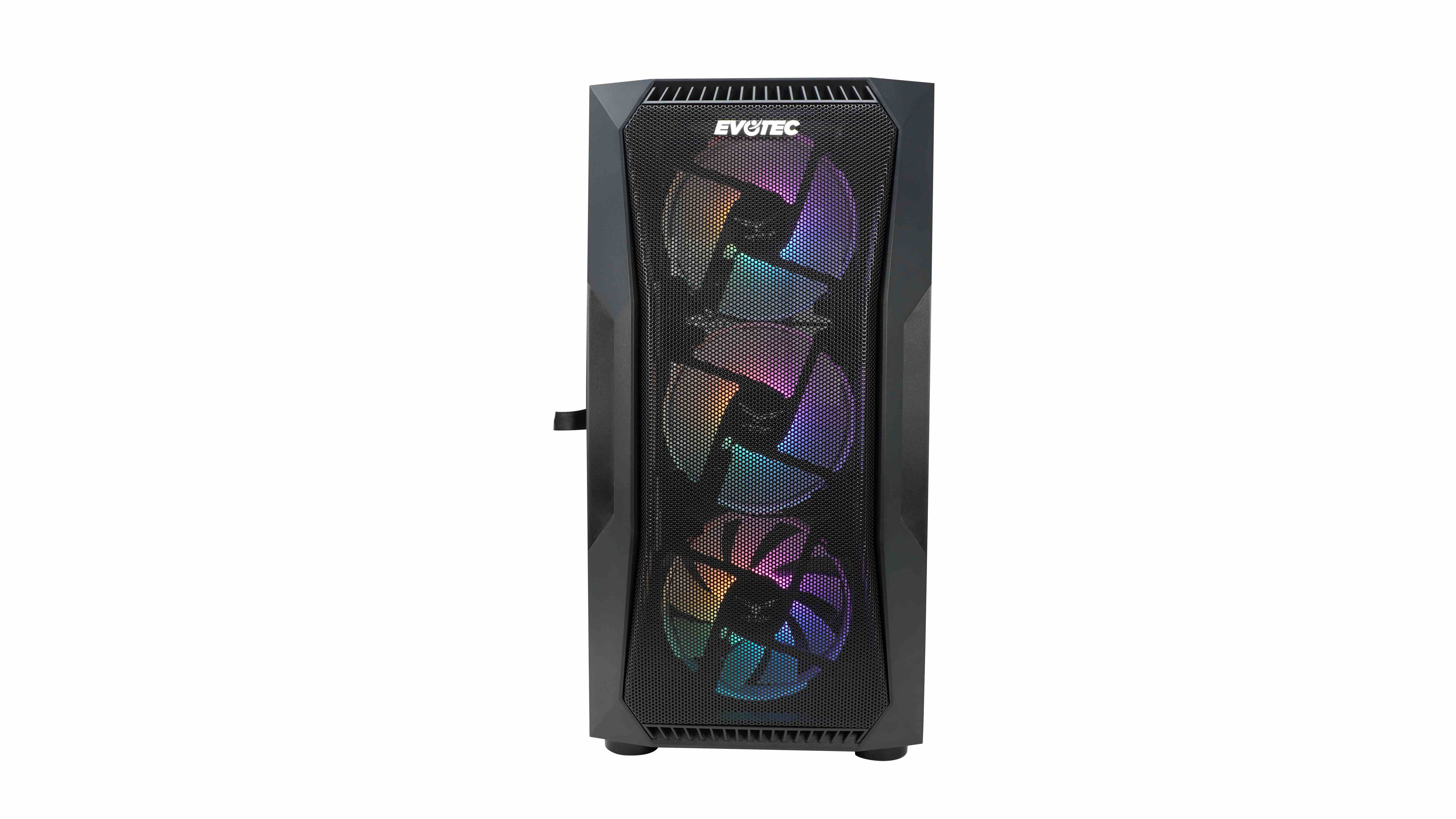 Gabinete Gaming Seoul - EVOTEC EV-1019, 3 ventiladores incluidos, USB 3.0 Gabinete Gaming Seoul - EVOTEC EV-1019, 3 ventiladores incluidos, USB 3.0